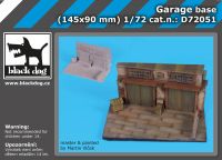 D72051 1/72 Garage base Blackdog