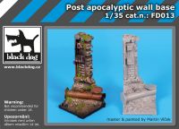FD013 Post apocalyptic wall base