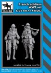 1/35 Resin WWI French Soldiers Fully Armed unpainted unassembled BL964 