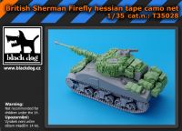 T35028 1/35 British Sherman Firefly hessian tape camo net Blackdog