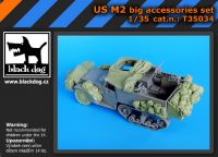 T35034 1/35 US M2 big accessories set Blackdog