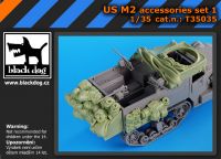 T35035 1/35 US M2 accessories set N Blackdog
