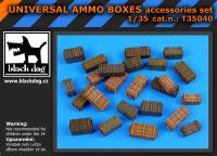 T35040 1/35 Universal ammo boxes Blackdog
