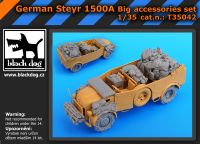 T35042 1/35 German Steyr 1500Abig accessories set Blackdog