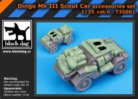 T35061 1/35 Dingo Mk III Scot car accessories set Blackdog