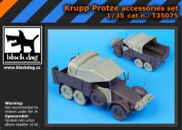 T35075 1/35 Krupp Protze accessories set Blackdog