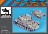 T35087 1/35 Pz Kpfw IV Ausf J accessories set Blackdog