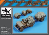 T35098 1/35 Us Jeep airborne after drop accessories set