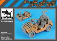 T35121 1/35 M-151 FAV conversion set Blackdog
