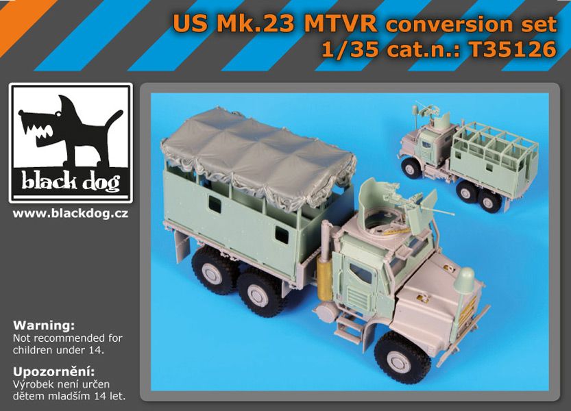 T35126 1/35 US Mk.23 MTVR conversion set Blackdog