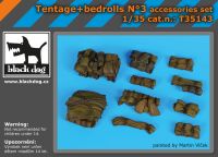 T35143 1/35 Tentage+bedrols N