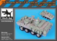T35146 1/35 US Stryker WINT-T B with equip.accessories set