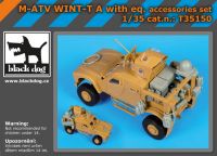 T35150 1/35 M-ATV WINT-T A with equip.accessories set