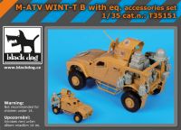 T35151 1/35 M-ATV WINT-T B with equip.accessories set