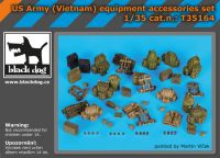 T35164 1/35 US Army(Vietnam)equipment accessories set
