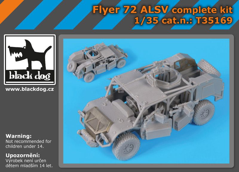 T35169 1/35 Flyer 72 ALSV complete kit Blackdog