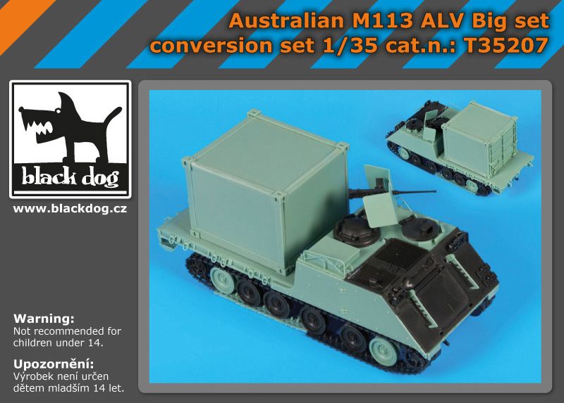T35207 1/35 Australian M 113 ALV big set conversion set (Tamiya) Blackdog