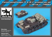 T48064 1/48 Panzerkampfwagen II ABC accessories set