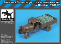 T48067 1/48 Russian 1.5 ton cargo truck accessories set