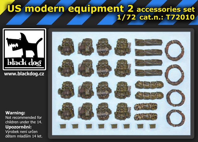 T72010 1/72 US modern equipment 2 Blackdog